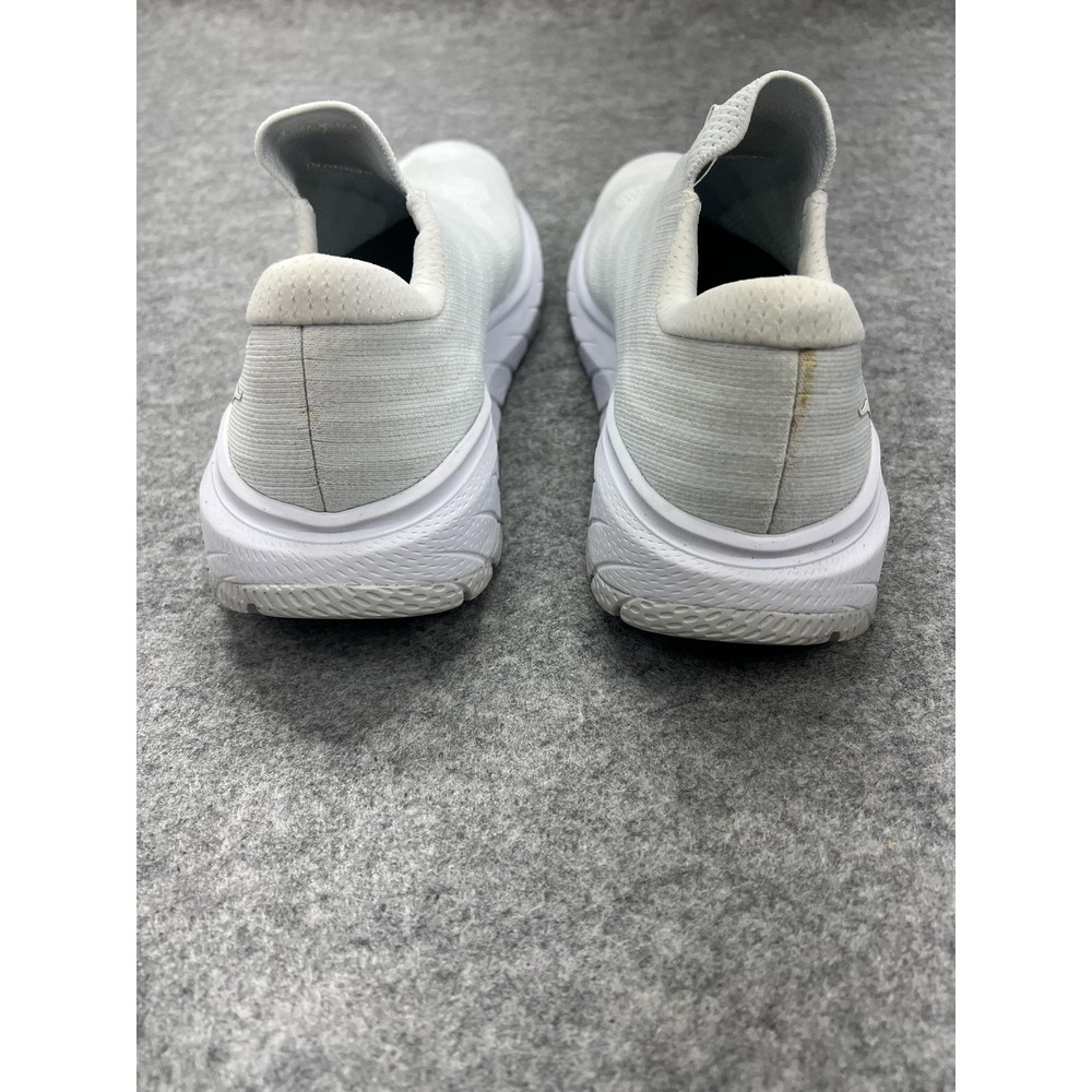 Hoka One One Cavu 3 Slip Shoes Womens Size 10.5 White Running Road 1106485 WLRC - Picture 6 of 8
